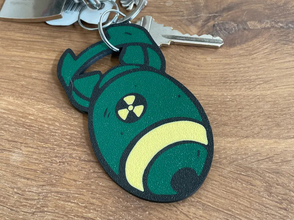 Fullout Mini Nuke Keychain