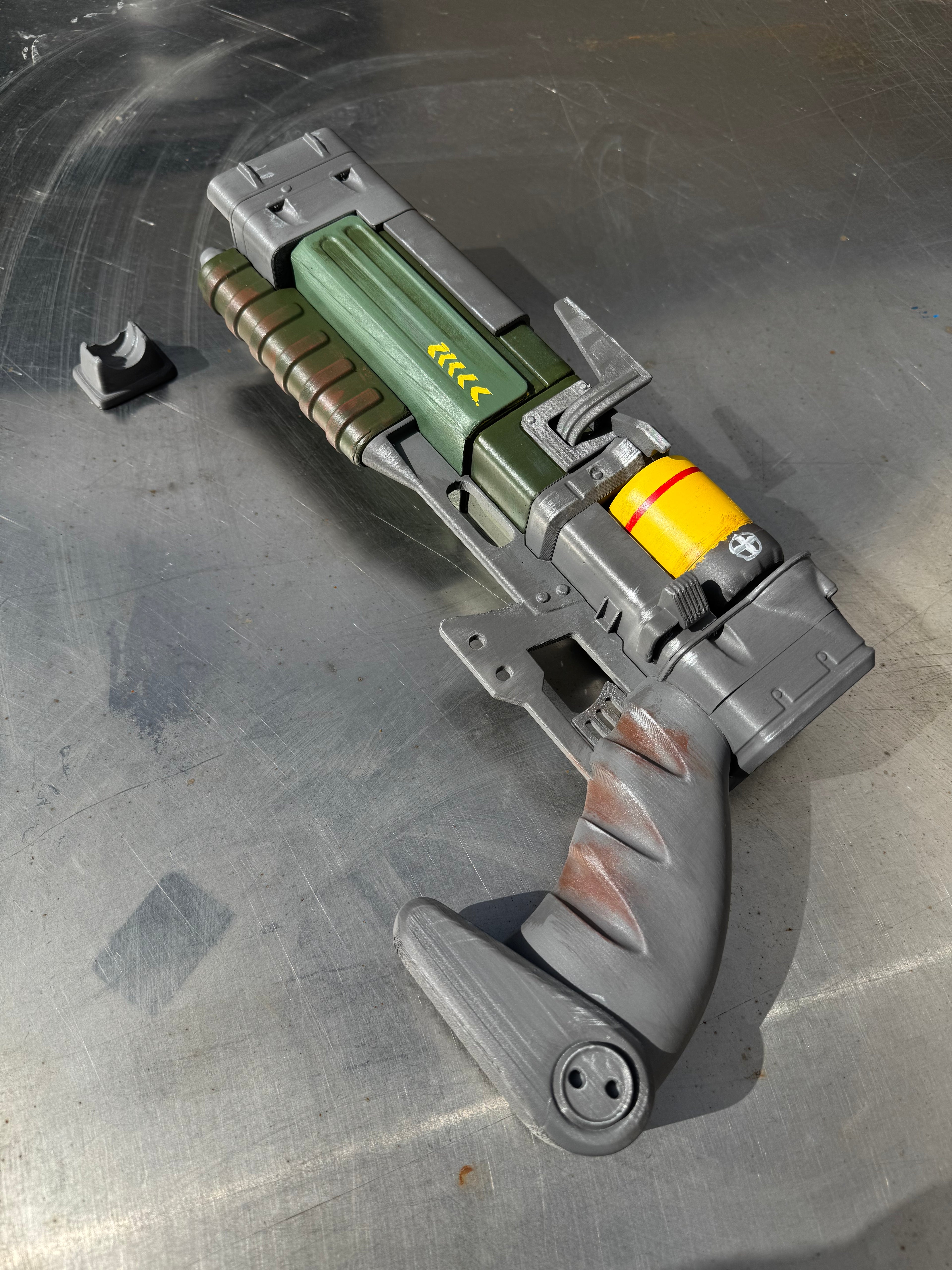 Fallout-Inspired Laser Pistol Prop