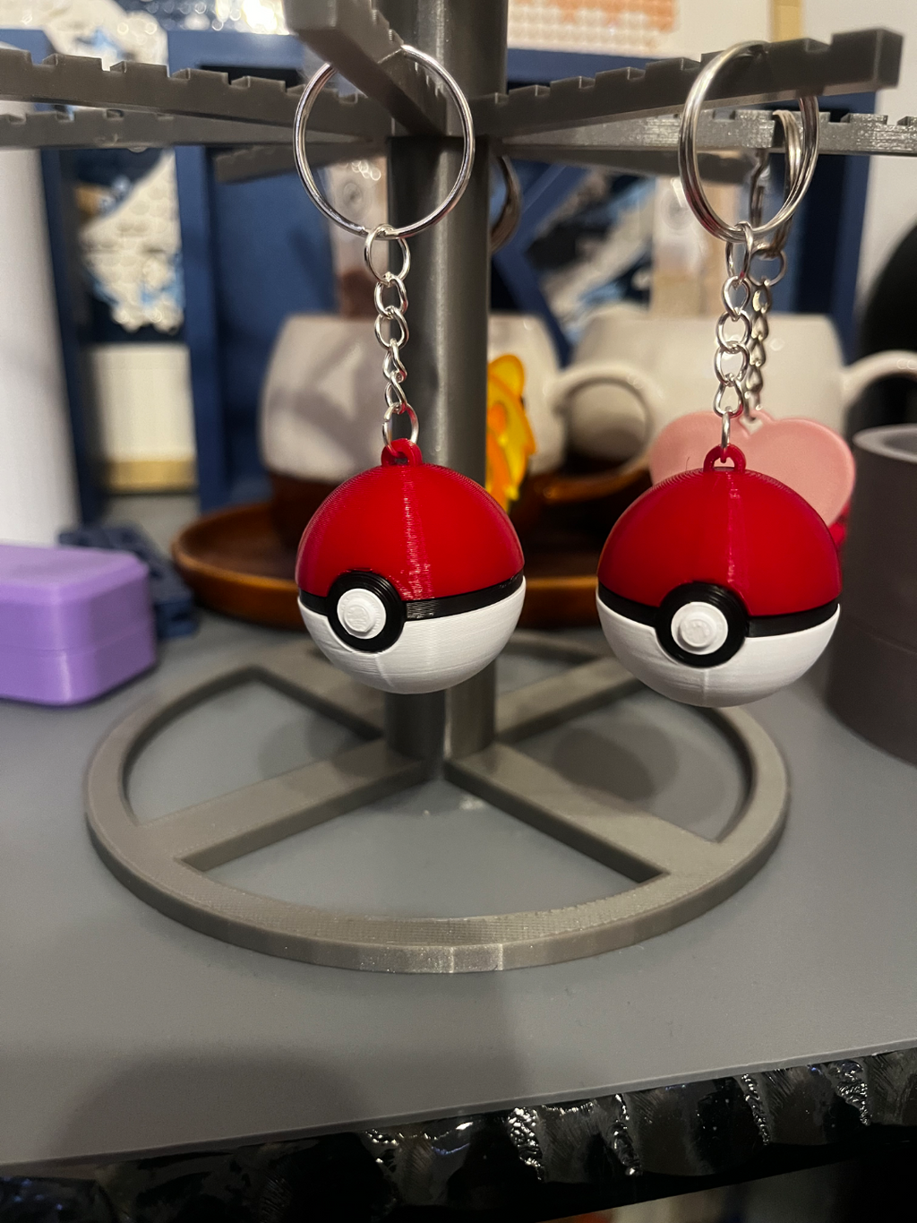 Pokemon Pokeball Keychain