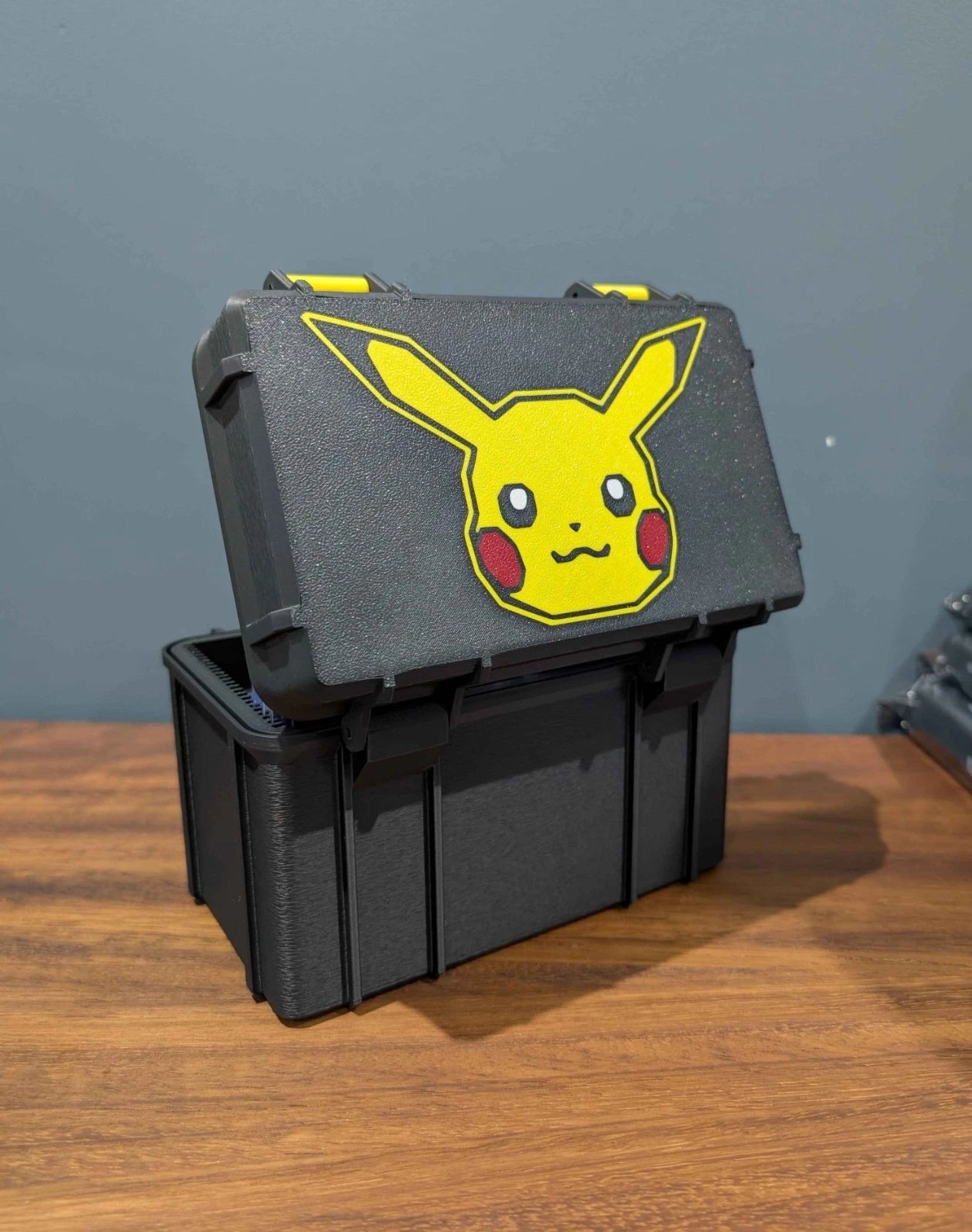 Pikachu Head TCG Storage Box